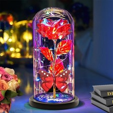 Valentines Day Gifts for Her , Rose Flowers Mom Red 