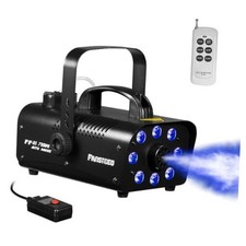 700W Fog Machine with 8 LED Lights, Wireless Remote Smoke Machine - 3 FF-03