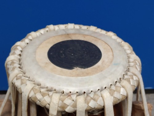 Tambor de mano indio Tabla de madera maciza de 11 pulgadas - Imagen 8 de 19