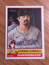 Corbin Carroll #ROA-CCA Prices | 2024 Topps Heritage Real One 