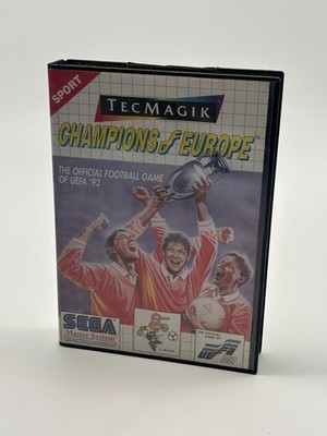 Sega Master System - Champions Of Europe  - oA/PAL