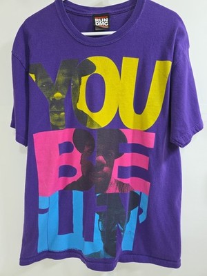 RUN DMC 2007-08 Rap Hip Hop All Over Print Graphic T Shirt Big Face Size Large