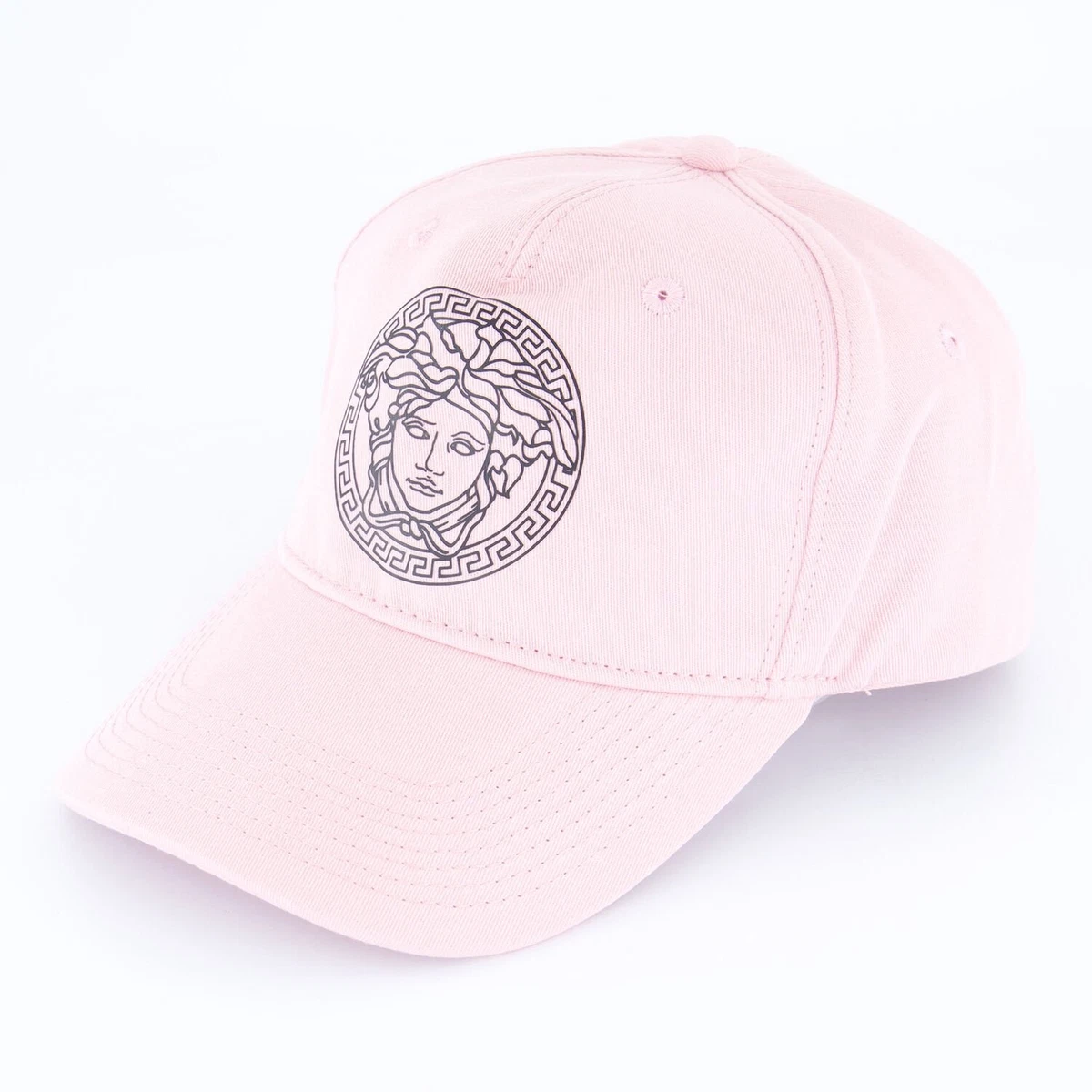 Versace Light Pink Embossed Logo Cap Pink Hat with print Versace - Vitkac Japan main image 3