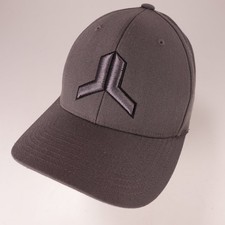 Port Authority Flexfit Baseball Cap Hat Men's S/M Gray Fitted