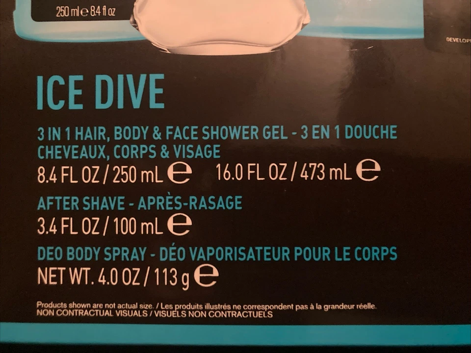 Adidas Ice Drive Men’s Fragrance 4 Piece Gift Set - Image 2 of 2