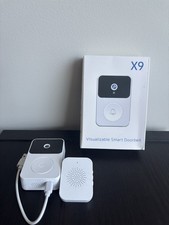 Visualizable Smart Doorbell X9 New Unused and one open and used