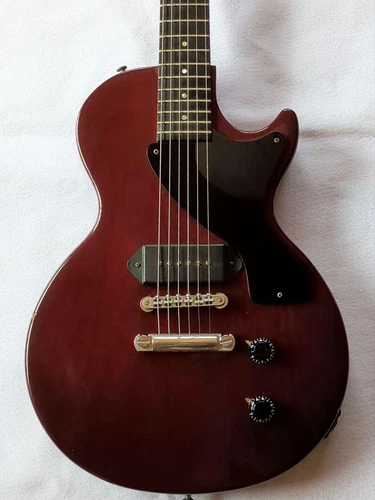 1990 Made Gibson Usa Les Paul Jr Neck Fold Repair No.MG358