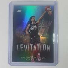 Topps Levitation Walter Clayton Jr. Utah Jazz Rookie Insert #L-18 Basketball