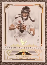 2025 National Treasures Panini CJ Stroud Silver #8/15 SSP Houston Texans #40