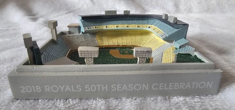 Kansas City Royals 50th Season Commemorative Replica Municipal Stadium - Image 3 of 4