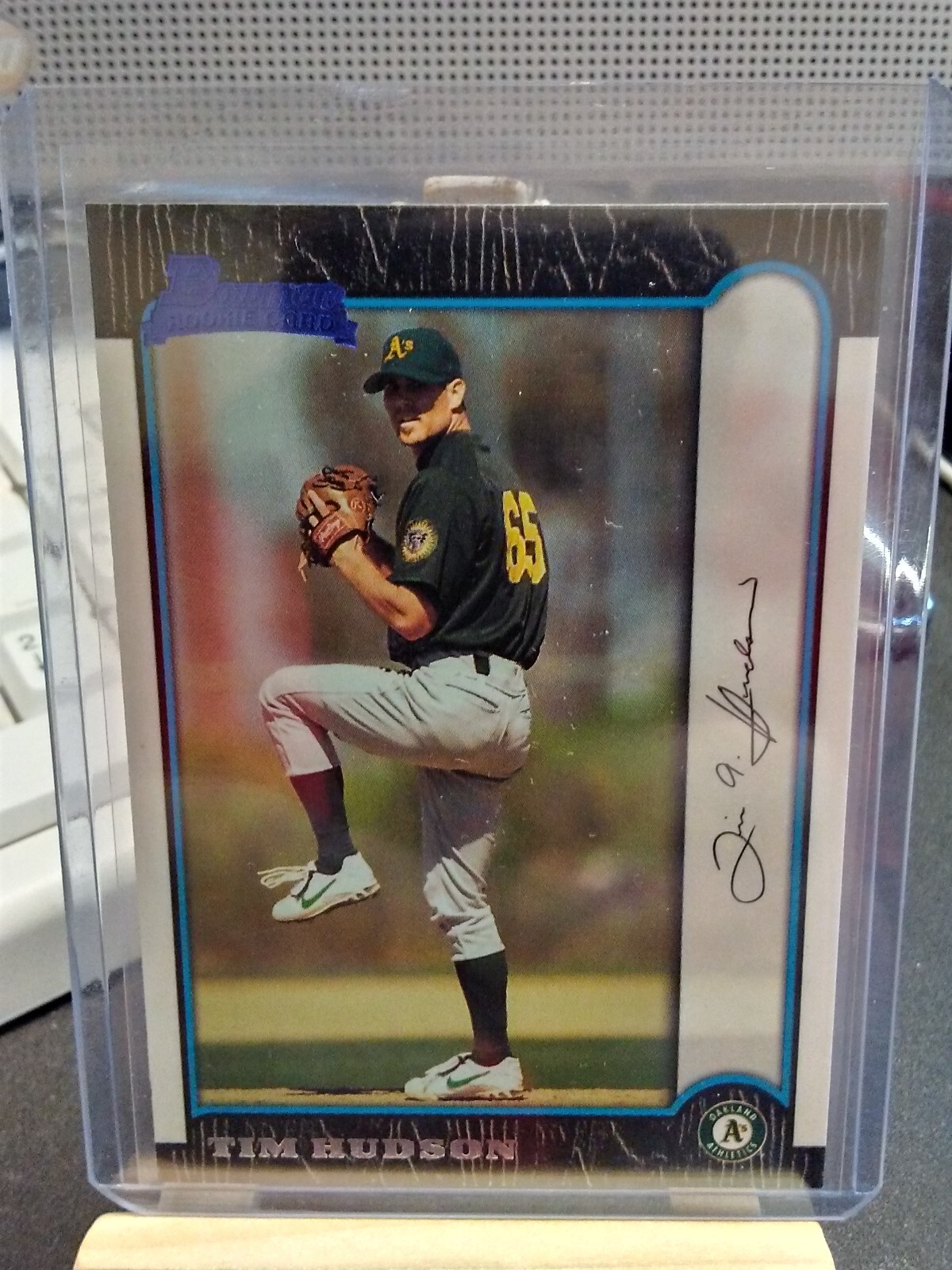 1999 Bowman #375 ROOKIE RC Tim Hudson -Oakland Athletics- | eBay
