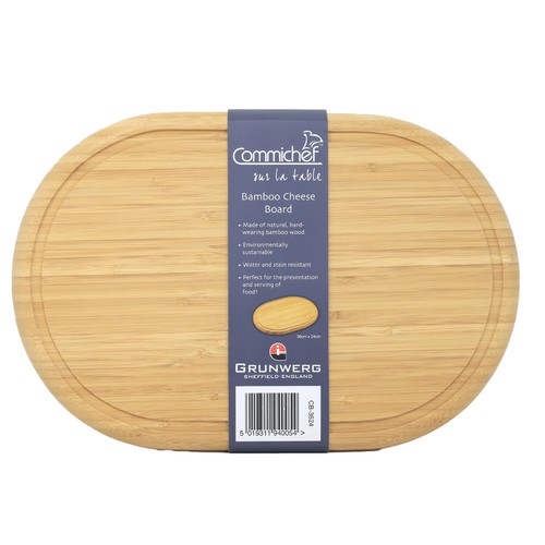 Wooden Cheese Board Charcuterie Food Platter Server Water Resist Eco-Friendly