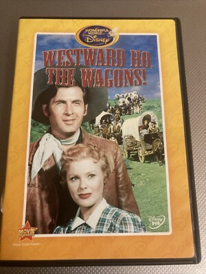 Westward Ho The Wagons DVD Fess Parker  The Disney Club Exclusive Tested