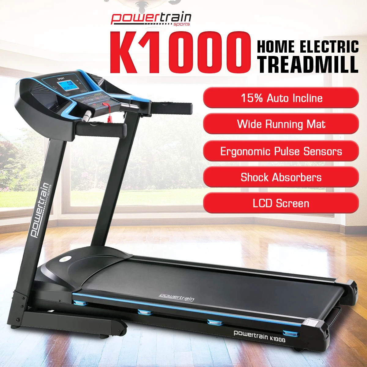 Powertrain k1000 treadmill hot sale