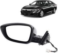 Left Driver Side Door Mirror Honda Accord LX Sport 1.5T 2018-2022 Power Non-Hea