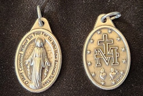 Patron Saint Key Chain - Always with You - Choose Saint (K-Z) Silver Plated 2.5" - Picture 14 of 72