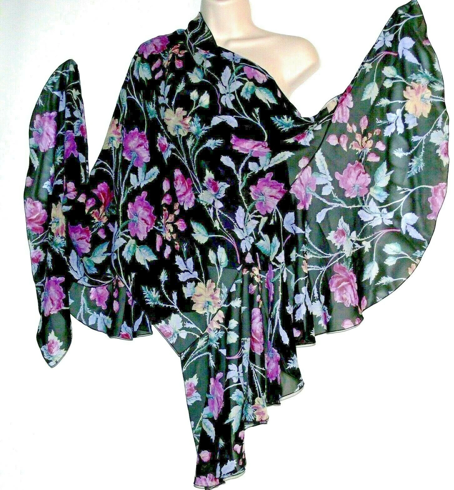 NEUF 1500, CHRISTIAN DIOR PARIS ENVELOPPE 100% SOIE 24'''x 92'' FABRIQUÉ EN FRANCE
