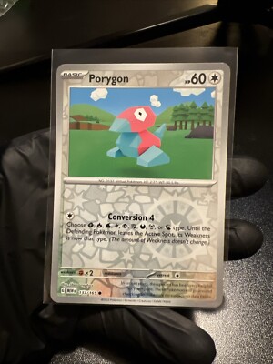Porygon 137/165 151 Reverse Holo