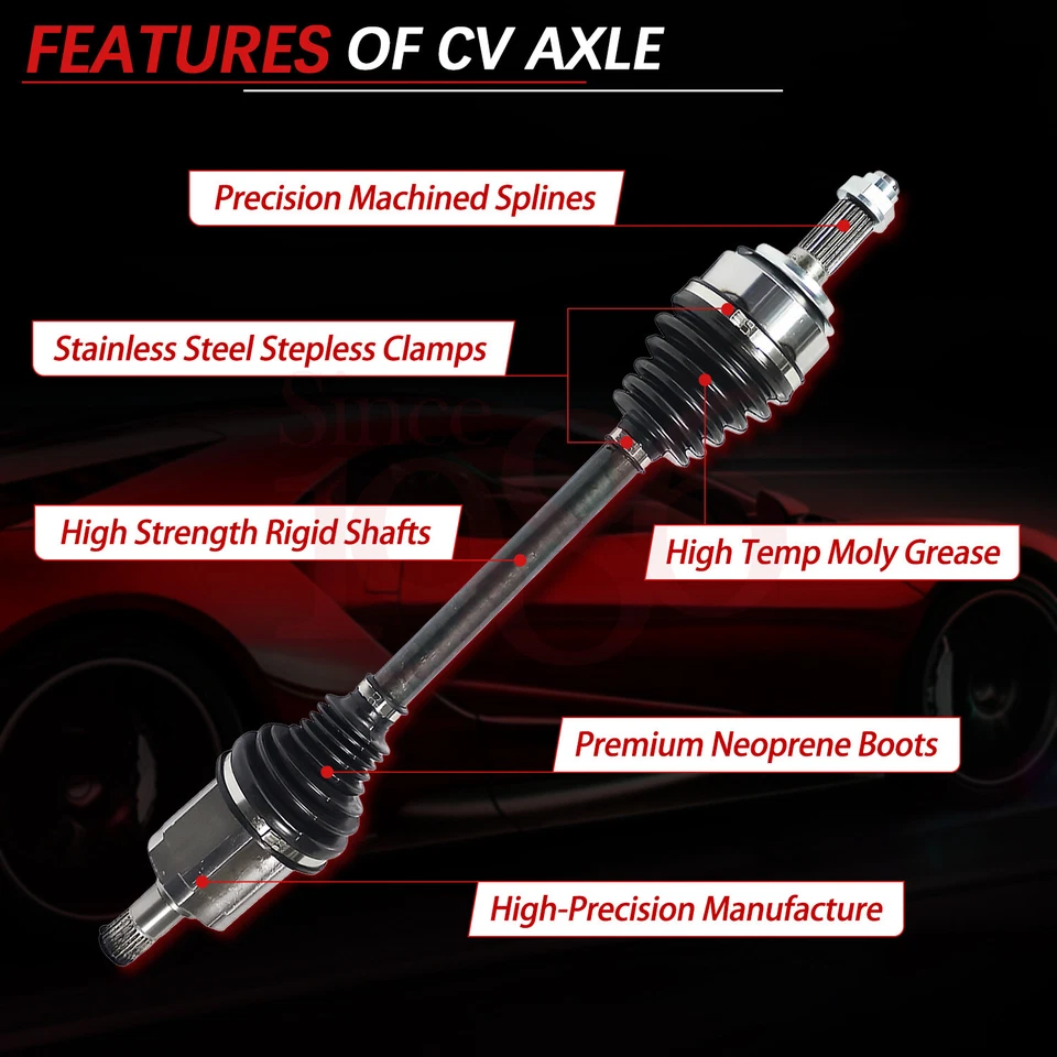 Conjunto de eje trasero derecho CV para Jaguar XF XFR XKR 2010-2015 Foto 2 de 4