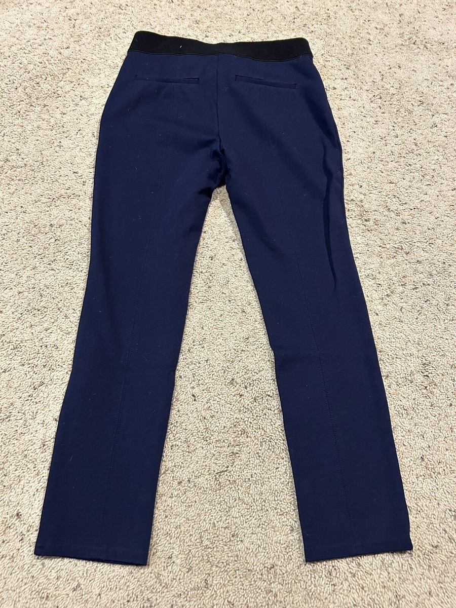 White House Black Market size 6 THE SKINNY ANKLE Ponte Pants Side