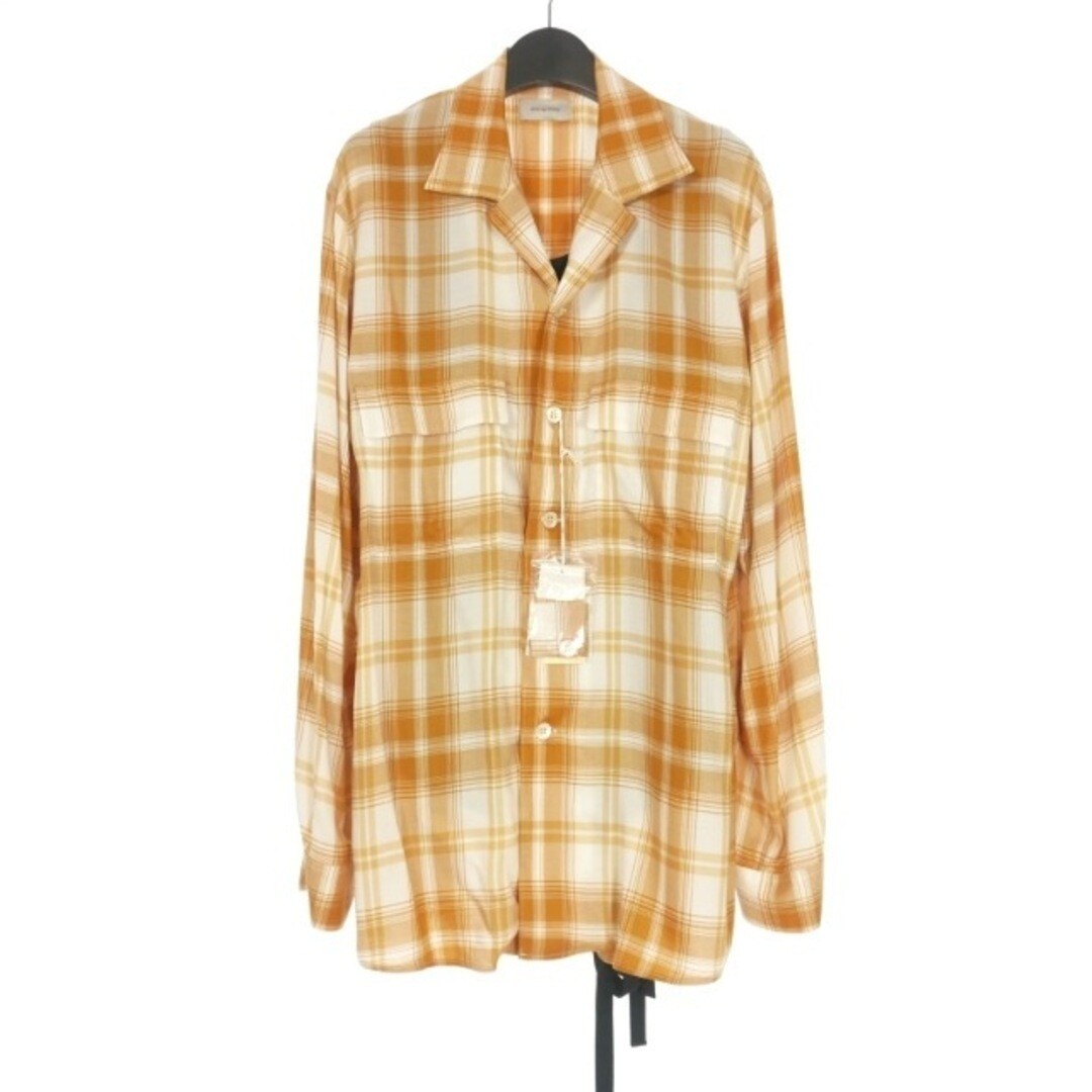 Bedford BED J.W. FORD 21SS Inner Vest Open Collar Blouse Layered 