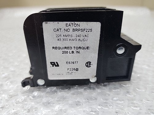 EATON BRS225 ELECRIC LOAD CENTER LUG KIT 2P 225A SUBFEED - SIEMENS ECLK2225 NEW - Picture 7 of 10