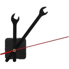 Wall Clock Mechanism Replacement Creative Wrench Shpaed Clock Hands and Motor...