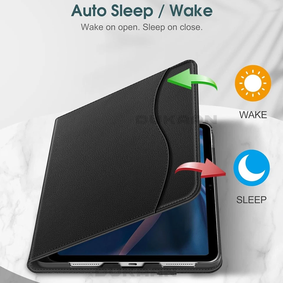 For iPad 11" (A16) 11th/ 10.9" 10th Generation Case Smart Stand Magnetic Closure - Image 3 of 4