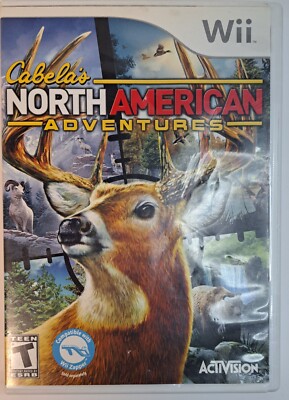 Cabelas North American Adventures Nintendo Wii Cib Tested and Working