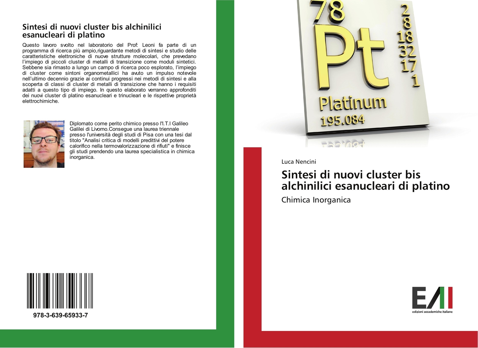 Thumbnail - Luca Nencini | Sintesi Di Nuovi Cluster Bis Alchinilici Esanucleari Di