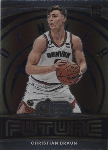 2022-23 Christian Braun Rookie Patch Auto /99 Panini Obsidian RC 