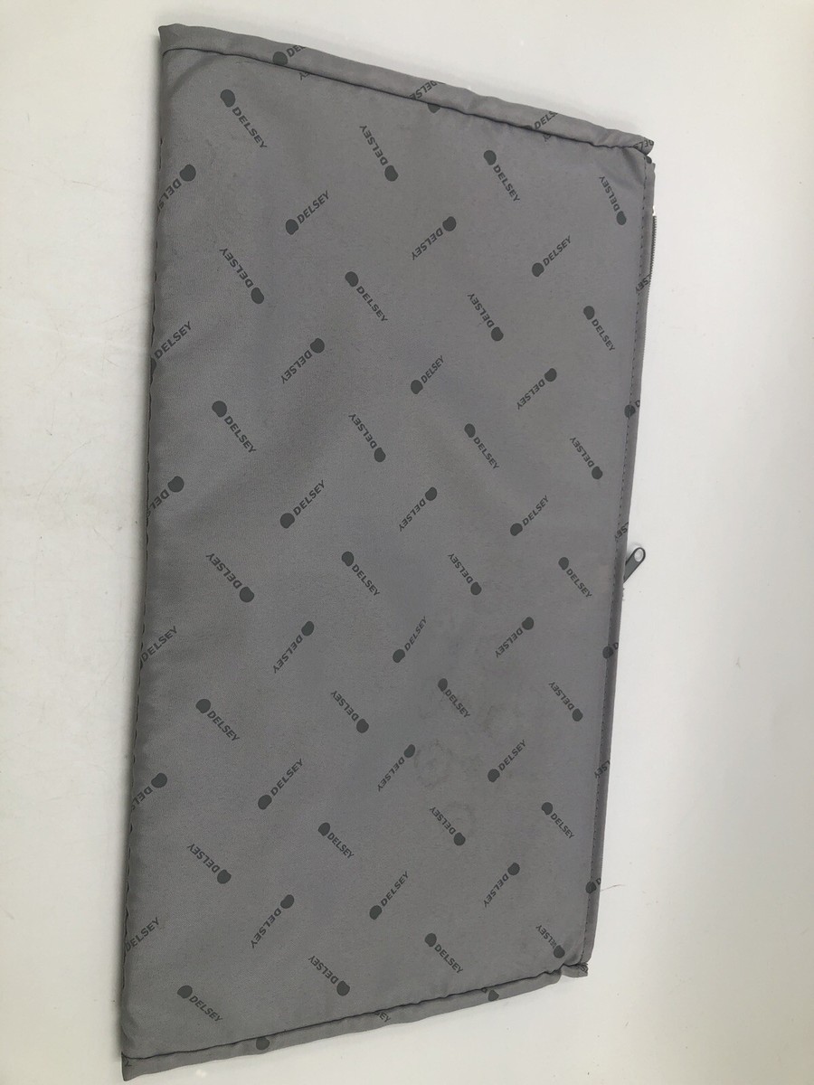 Desley GRAY Valet Bag w/ 1 Zipper Pocket ~ 20x22 in. | eBay