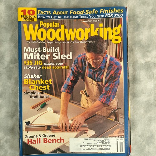 Popular Woodworking Magazine Lot – 12 Issues 2000s DIY Woodworking Plans & Tips - Picture 9 of 24