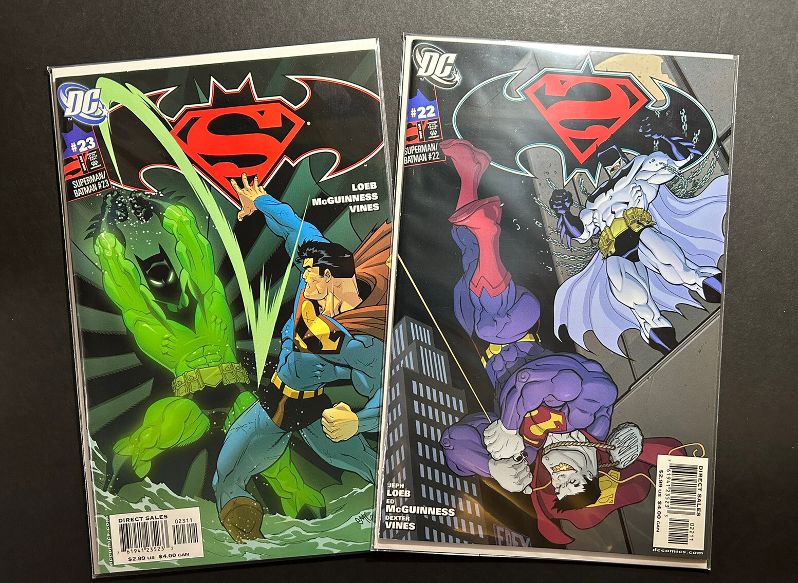 Superman Batman #22 and #23 - 1st Batman Beyond - DC 2005