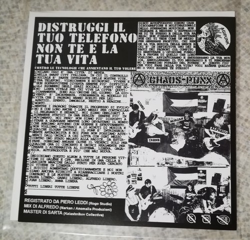 NARKAN - SORVEGLIARE & PUNIRE - 7"EP wretched infezione negazione warfare hcpunk - Foto 3 di 3
