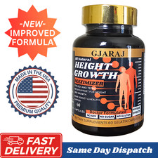 Height Growth Maximizer supplement- Natural Way to Boost Bones/ Vitamins USA
