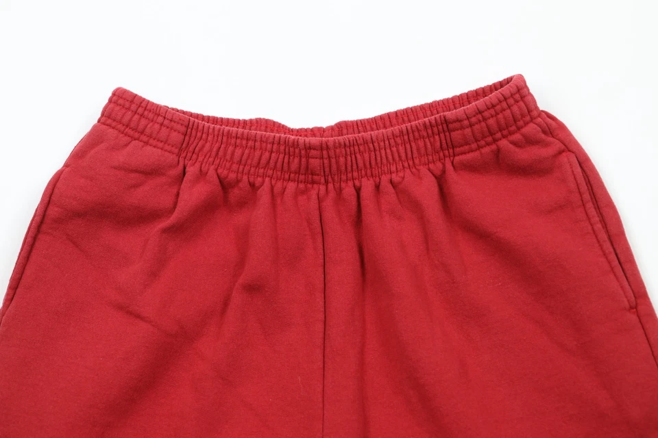 Pantalones cortos deportivos vintage de los 90 para hombre grandes descoloridos pesados por encima de la rodilla Foto 2 de 4