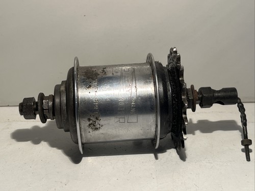 Vintage 1950 Sturmey Archer AW 3 Speed Bicycle Wheel Hub 40 Hole | eBay UK