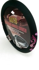 New Car Truck Suv Auto Steering Wheel Cover Pink High Heel