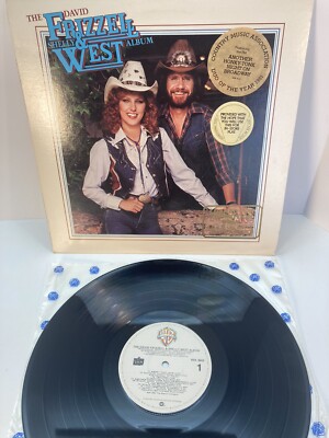 The David Frizzell & Shelly West Album Promo Album Vinyl Lp Hype