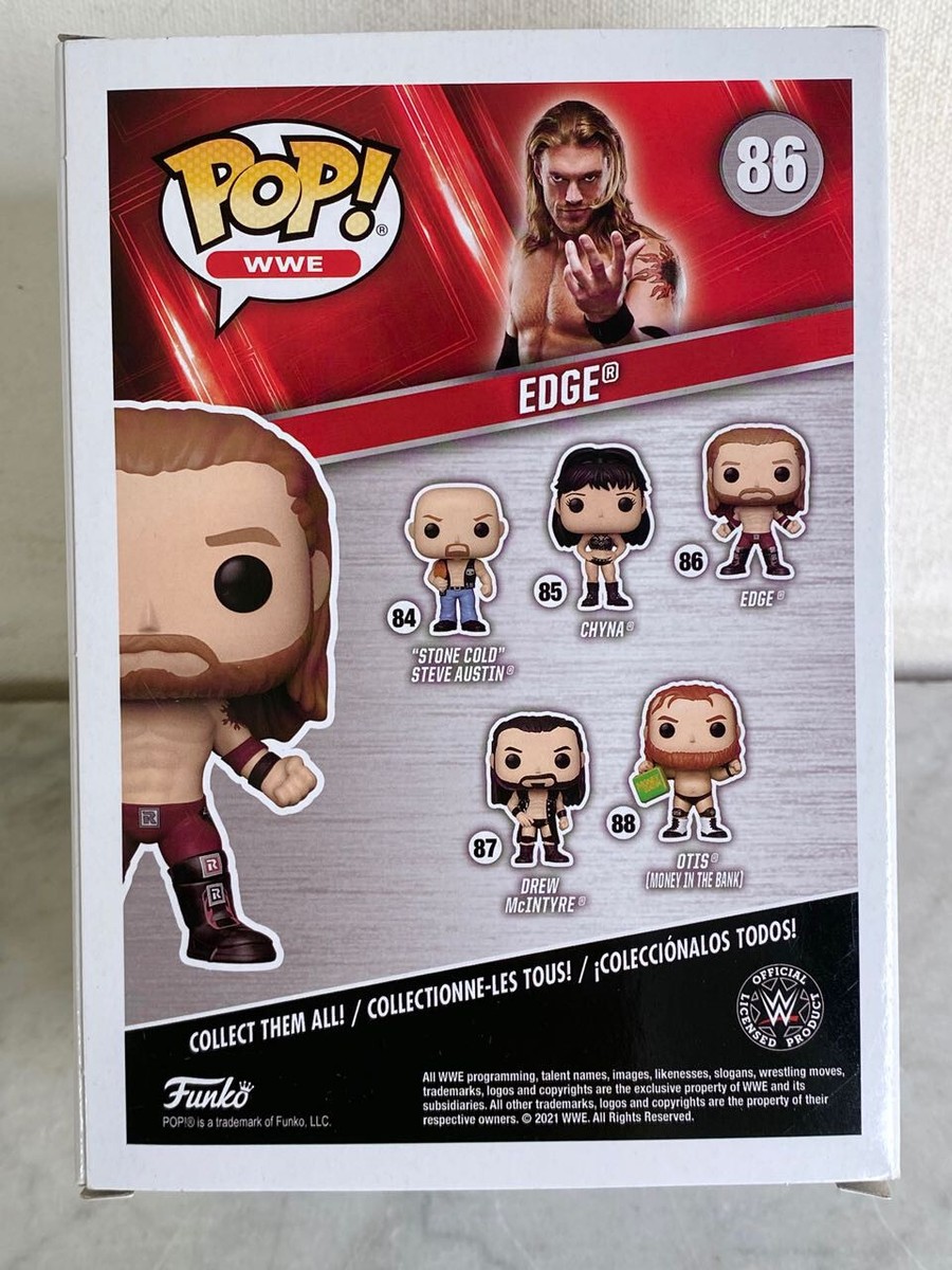 FUNKO POP WWE 86 EDGE エッジ Funko Pop! Vinyl: WWE - Edge #86 for sale online | eBay