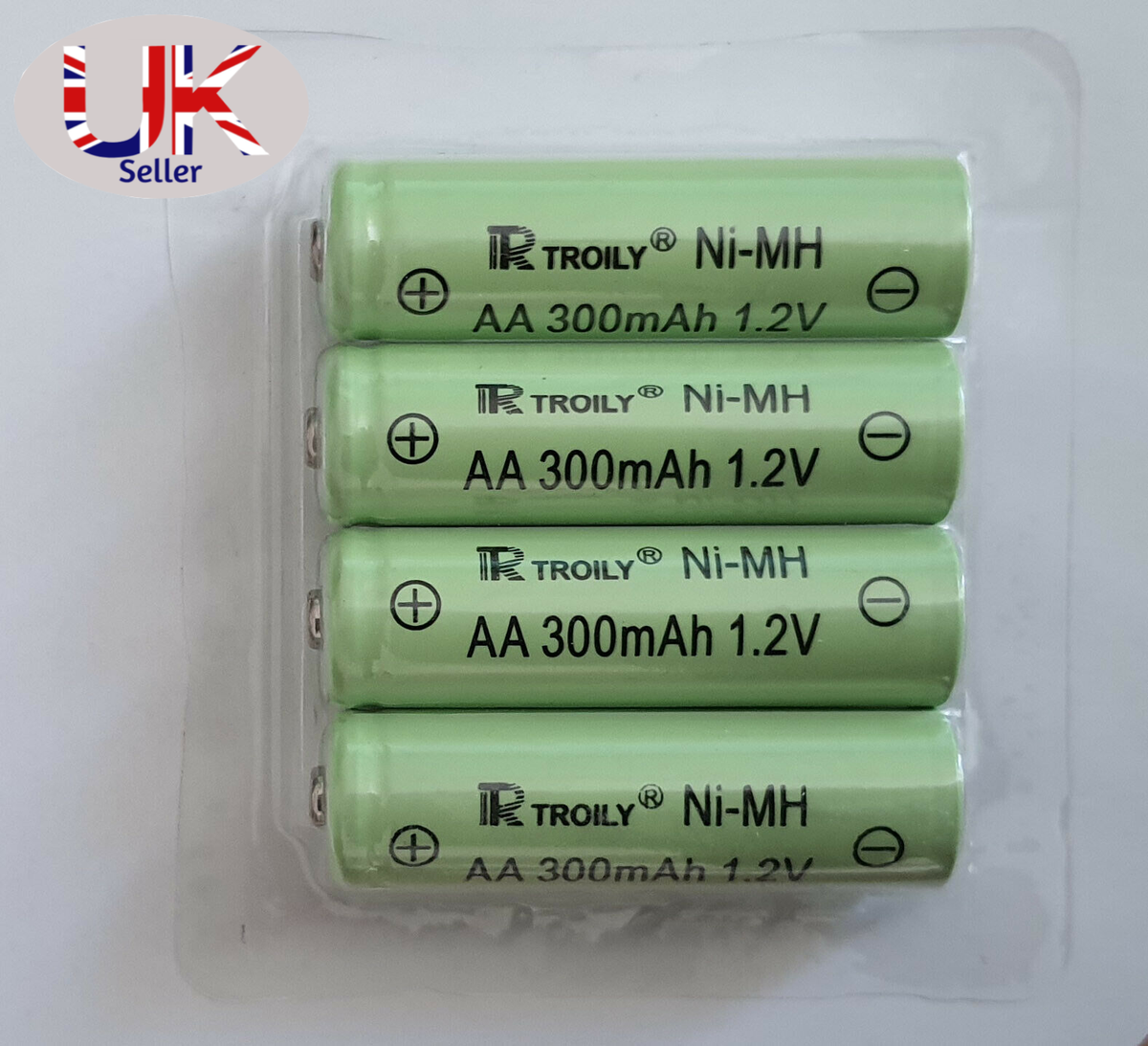 AAx4pk Ni-MH 300/600/1000mAh 1.2V Rechargeable Solar Light