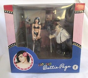 Buste Betty Page En Résine – Dark Horse, édition Limitée 2005