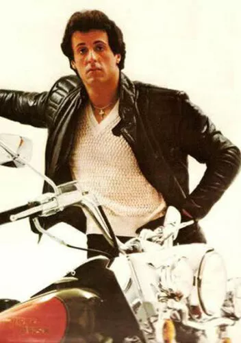 SYLVESTER STALLONE ROCKY CELEBRITY REPLICA TAILOR MADE MEN S LEATHER JACKET