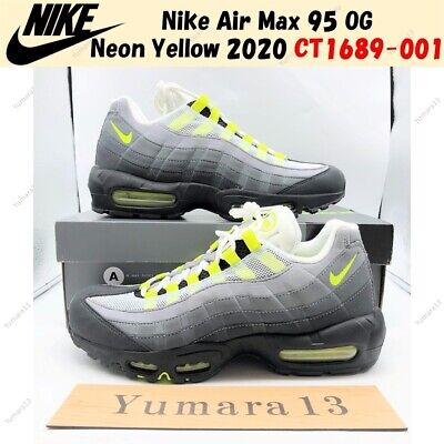 Nike Air Max 95 OG Neon Yellow 2020 CT1689-001 Men's Size | eBay Nike Air Max 95 OG Neon Yellow 2020 CT1689-001 Men's Size | eBay