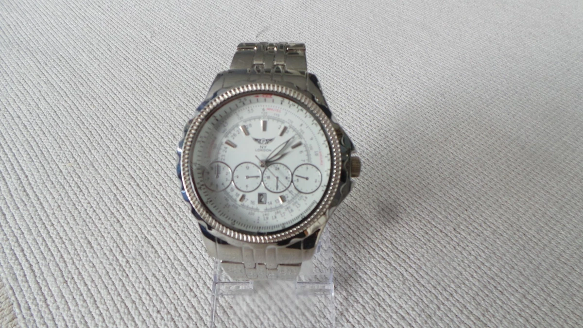 Ny london watch stainless steel clearance