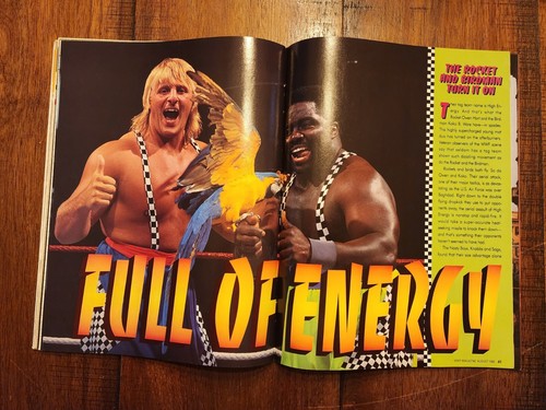 August 1992 WWF Magazine BRITISH BULLDOG D - Picture 13 of 18