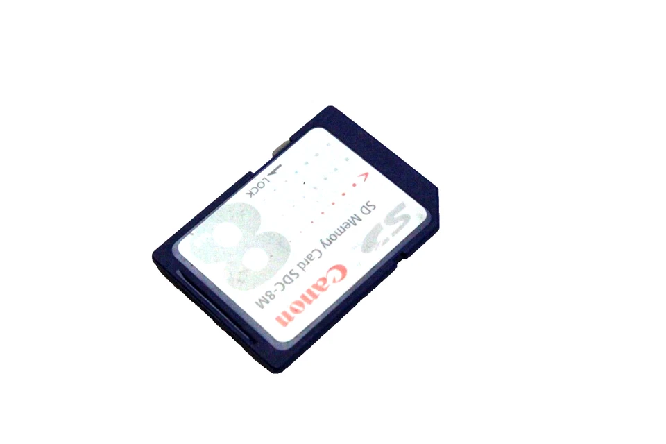 Canon Genuine 8MB MEGABYTE SDC-8M SD Camera Memory Card - Image 4 of 4