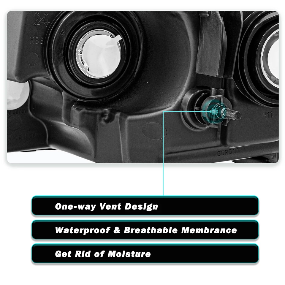 Faro halógeno izquierdo+derecho para Jeep Grand Cherokee 11-13 11-17 brújula cromado Foto 4 de 4