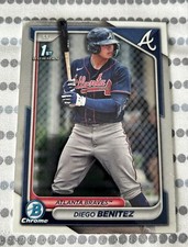2024 Bowman Chrome Prospects #BCP-39 Diego Benitez 1st Atlanta Braves